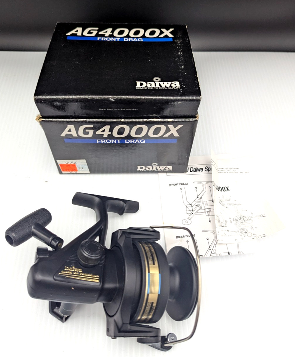 Daiwa AG4000X Front Drag Vintage Spinning Reel